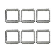 6Pcs for W830 Series W833 Robot Window Vacuum Cleaning Fiber Mop Cloth Replacement Accessories Part