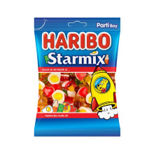 Haribo Starmix Jelly Beans, 140g (Pack Of 6)