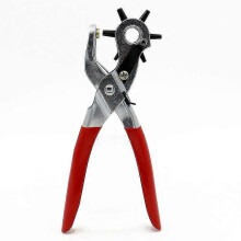 (As show, One size) Belt Bracelet Watch Pliers Round Punch: 2/2.5/3/3.5/4/5mm