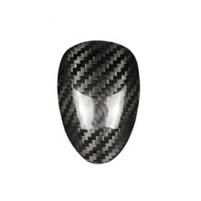 Real Carbon Fiber for ATS XTS 2013-2019 Car Gear Shift Knob Cover Sticker Trim Interior Accessories