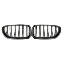 Matte Black Car Front Kidney Grille Grill For- 5 Series F10 F11 F18 M5 2010-2017