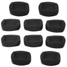 10Pcs Furniture Cups-Bed Stopper,Rubber Furniture Coasters Cups for All Floors & Wheels of Furnitur