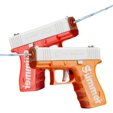 Water Pistols for Kids, 2Pcs Mini Water Gun Toys Long Range 10M, Squirt Pistols for Boys Girls, Summer Outdoor Water Fighting Toys for Pool, Beach