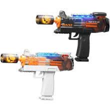 2Pcs Electric Water Guns for Adults Kids,Automatic Water Gun Pistols Up to 30FT Long Range,Water Guns with Realistic Gun Muzzle Flame for Summer Pool