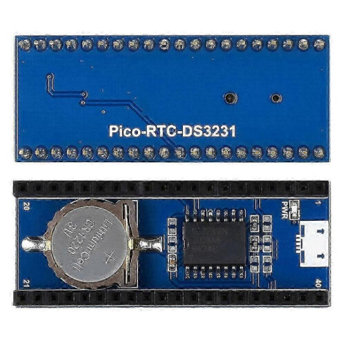 Pico Clock Expansion Board Module for Pico, Onboard DS3231 Chip 1