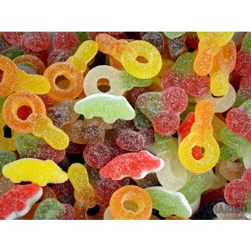 Haribo Tangfastics Jelly Beans 2 x 140g 2