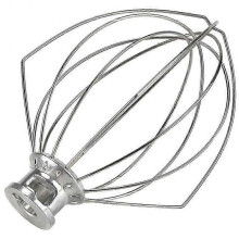 2PCS K5AWW Wire Whip Steel Wire Whisk Stainless Steel Egg Beater Mixer 5QT Suitable for