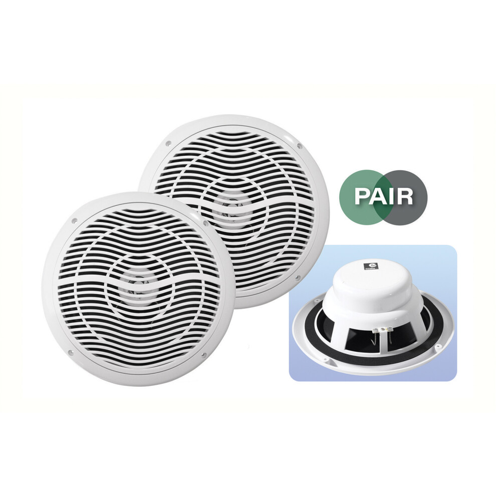 E-Audio Round Ceiling Speaker With Moisture Resistant Cone And Polymer Tweeter 5021196734741