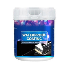 (1kg,White)Roof Coating Waterproof 800g Leakage Waterproof Sealant Multi-Purpose Water-Based Concrete Sealer Crack Filler For Roof Wall
