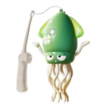 (Handheld Model, Green) Smart Dancing Octopus Kid Electronic Pet Toys Cartoon Interactive Development Moving Education Toy Gift For Toddler