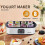 Automatic Yogurt Maker Portable Stand-alone 8-cup Yogurt with Adjustable Temperature and Time Control 5