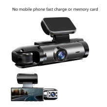 Ouyaaqii Advanced Car Dash Cam Kit με κάρτα μνήμης 64 Gb, Ρύθμιση διπλής κάμε