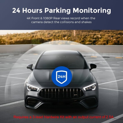 4K Ultra Hd Dual Camera Car Dvr με ασύρματο Internet, νυχτερινή όραση, αισθητή 1