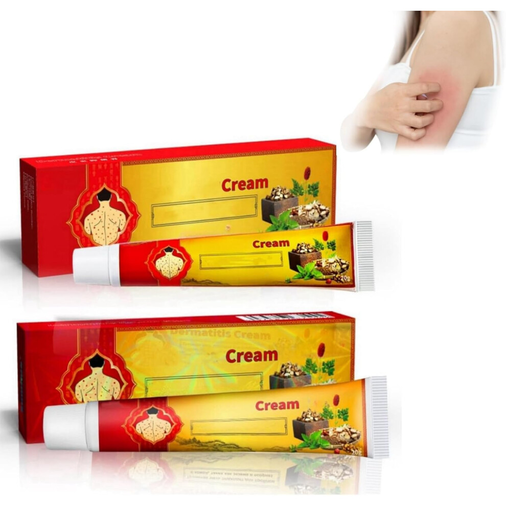 Gogerstar Cream 2Pcs Anti Itch For Itchy Skin,Itching For Sensitive Skin,Relieve Itching,Moisturize Body,Moisturize & Prevent Roughness