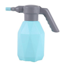 (Blue 2L) 2/3L Electric Garden Sprayer Automatic Plant Watering Can Bottle Garden Sprayer Bottle For Gardening Watering Can Watering