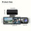 1080P Dual Camera Dash Cam για αυτοκίνητο με εγγραφή βρόχου νυχτεριν 5