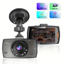 High Definition Single Lens Dash Cam με εγγραφή βρόχου, βάση αναρρόφησ