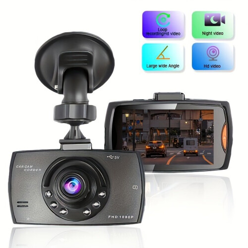 High Definition Single Lens Dash Cam με εγγραφή βρόχου, βάση αναρρόφησ