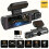 Dual Camera Dash Cam 1080P Εμπρός και 720P πίσω Κάμερα Universal Driver Side 2
