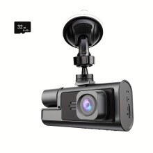 Ταμπλό αυτοκινήτου Baideluo Dual Camera, οθόνη Ips 2 ιντσών, μπροστι