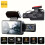 7,62 cm Dual Lens Car Dash Cam Μπροστινή και Πίσω Κάμερα Loop Back Κάμε 3
