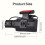 7,62 cm Dual Lens Car Dash Cam Μπροστινή και Πίσω Κάμερα Loop Back Κάμε 5