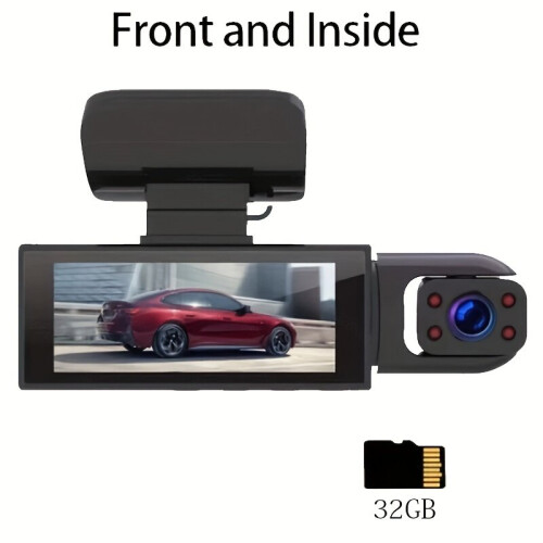 Ouyaaqii Dash Cam με κάρτα μνήμης 64 GB υψηλής ταχύτητας, σώμ