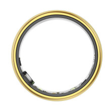 (9size, Gold) Smart Ring Men Women Health Monitor Waterproof Smartring Fitness Tracker Man Smart Rings Multiple Sport Modes