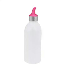 (Rose 450ml) BBQ Spice Squeeze Bottles, Plastic Squeeze Bottles For Soy Sauce Bottles, Tomato Sauce, Olive Oil Bottles Kitchen Cooking Gadget