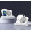 (White) 100 Speed,LED Digital Display, Angled Base,Camping Cooling Device for Women Men 2