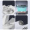 (White) 100 Speed,LED Digital Display, Angled Base,Camping Cooling Device for Women Men 5
