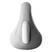 (Rechargeable Models,Gray) Pelvic Floor Muscle Trainer Rechargeable Kegel Exerciser Massage Cushion Ergonomic Hip Strengthener Training Equipment