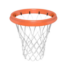 (Orange Framed White Mesh) Portable Basketball Net Frame Indoor Outdoor Removable Professional Basketball Net Basketball Sports Accessories