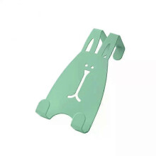 (Style D)1/3/5PCS Cartoon Rabbit Door Back Hook Punch Free Cupboard Rear Hanger Bedroom Kitchen Wardrobe Wall Hanger Home Storage Shelf