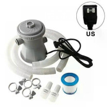 (Style B) Electric Swimming Pool Filter Pump Household Pool Cleaner EU/US/UK Electric Water Filter Pump Keep Pool Clean Tools