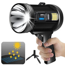 Super Powerful LED Handheld Flashlight XHP90 USB Rechargeable Torch Light 6Modes High Power Flashlight Outdoor Hunting Hand Lamp