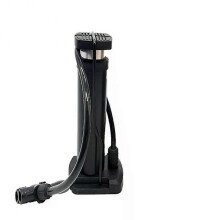 (01 Without Gauge) Portable Bike Pump High Pressure Pedal Bicycle Foot Pump Ultra-Light Aluminum Alloy MTB Bike Tire Inflator Accessories