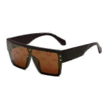 (with logo C5) 1583 Anti-ultraviolet Sunglasses Fan Simple Glasses Large Frame Spot L Home Sunglasses-XinHan