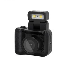 (Black - with battery) Mini Camera, Mini Vintage Camera, Tiny Nostalgic Snap Camera