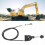 8.2ft Manual Throttle Control Cable for EX230 Excavator Durable, Rust-Proof Construction jy 5