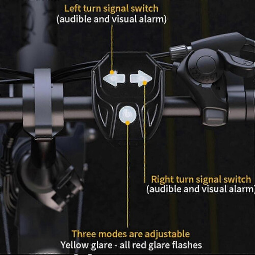 Wireless LED Rechargeable Turn Signals for Bicycles 2