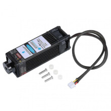 (10W, Black) 5500mW Laser Module Laser Head 450nm Blue Lase for Laser Engraving Machine Wood Marking Cutting Tool