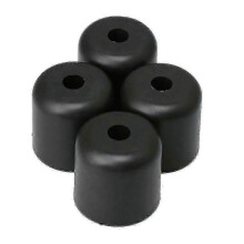 4pcs Round Plastic Sofa Feet 50x50mm for Furniture Legs WS16