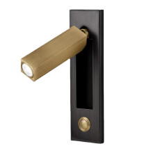 Nordic style black aluminum LED wall lamp, wall washer suitable for tea rooms, bedrooms, corridor decorative lights
