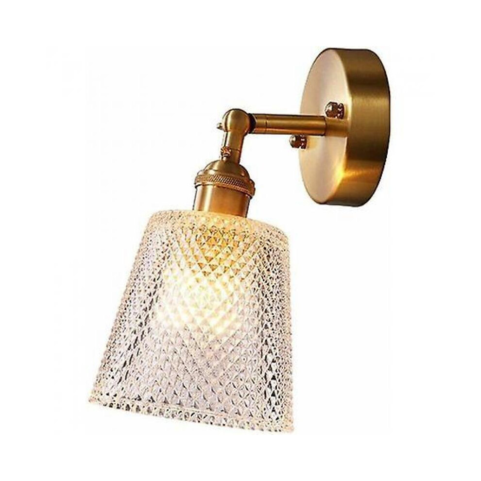 Modern Wall Lamp Copper Glass Ball Brass Wall Light for Restaurant Living Room Bathroom Mirror Headlights Bedside for Bedside Reading Living Room Deco