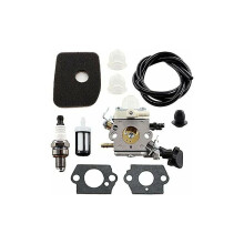 Carburetor Kit with Air Filter and Spark Plug for Stihl BG86 SH56 SH56C SH86 SH86C BG86CE BG86Z BG86CEZ Leaf Blower, Replaces ZAMA C1M-S261B, Part Num