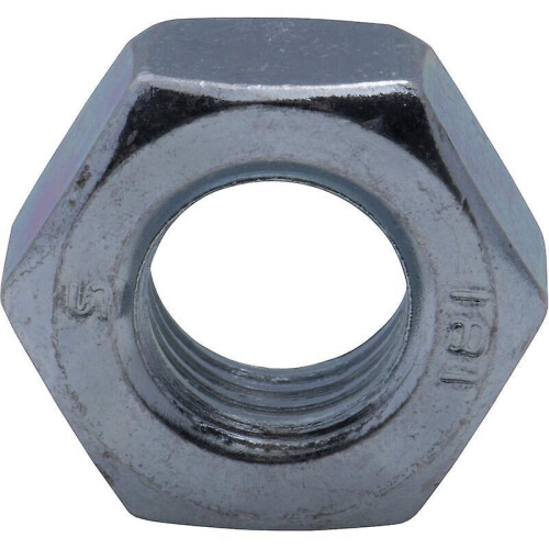 Zinc-plated hexagonal nut 6 points 8  10mm (set of 50 nuts) 2