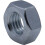 Zinc-plated hexagonal nut 6 points 8  10mm (set of 50 nuts) 4