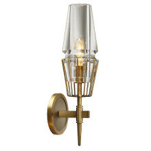 E14 Creative copper crystal lighting commercial wall lamp company decoration show wall lamp household read energy saving bedside lamp Luxe
