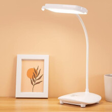 Desk Lamp Cordless Table Lamp Rechargeable USB 2 Battery 3200mah 40 LED, Children's Reading Book Lamp Touch Light 3 Colors 6 Dimmable Mode, Bedside La